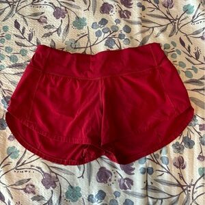 Lululemon Speed Up Shorts (low rise)